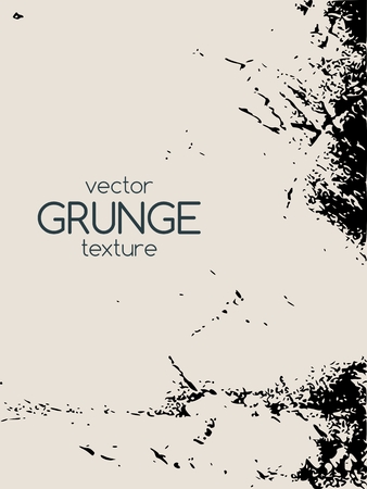 Relief stone surface texture. Old concrete wall. Monochrome image. Grunge distress texture. Vector template.のイラスト素材