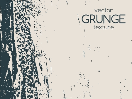 Relief stone surface texture. Old concrete wall. Monochrome image. Grunge distress texture. Vector template.のイラスト素材