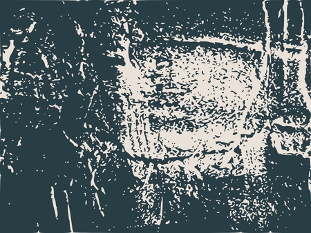 Relief stone surface texture. Old concrete wall. Monochrome image. Grunge distress texture. Vector template.のイラスト素材