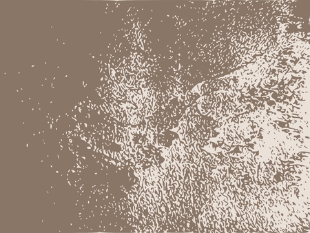 Relief stone surface texture. Old concrete wall. Monochrome image. Grunge distress texture. Vector template.のイラスト素材