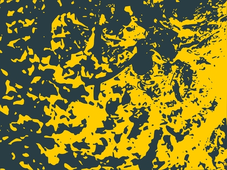 Relief stone surface texture. Old concrete wall. Monochrome image. Grunge distress texture. Vector template.のイラスト素材