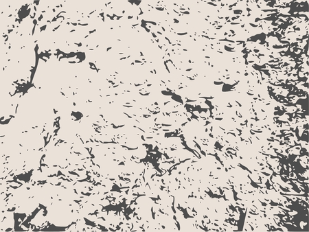 Relief stone surface texture. Old concrete wall. Monochrome image. Grunge distress texture. Vector template.のイラスト素材