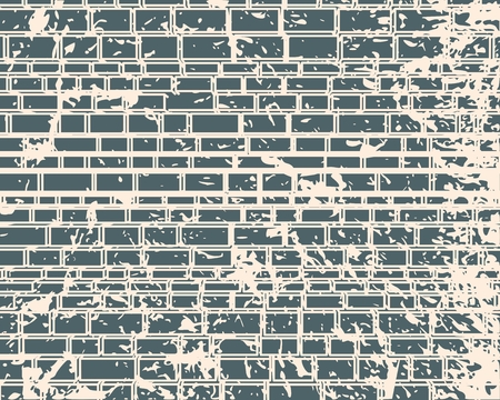 Part of the abstract castle defense wall. Ancient brick wall textureのイラスト素材