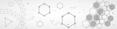 Science network pattern. Connecting lines and dots. Modern futuristic virtual abstract background...