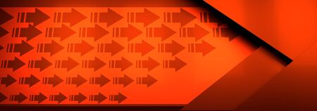 Trendy banner template or website headers with abstract geometric background. 3D renderingの写真素材