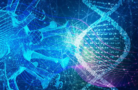Coronavirus virus danger relative illustration. Medical research theme. . 3D rendering