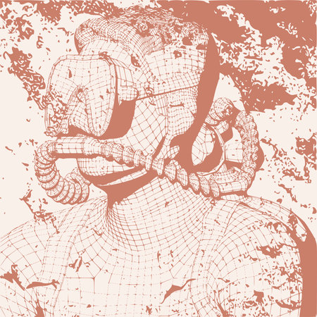 The concept of sport diving.のイラスト素材