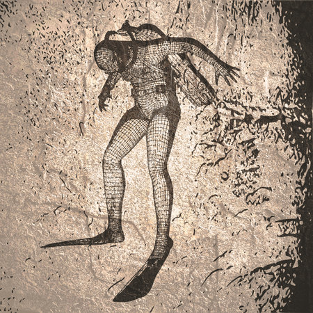 The concept of sport diving.の写真素材