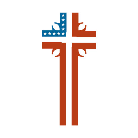 Christianity concept illustration.のイラスト素材