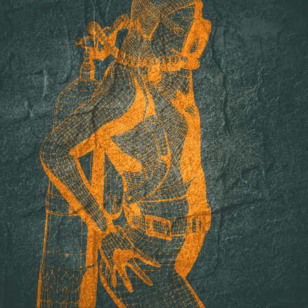 The concept of sport diving.の写真素材