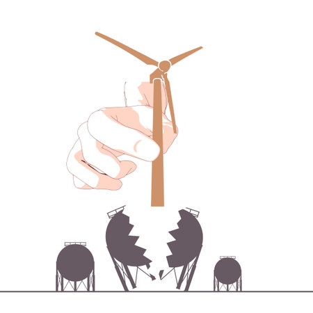 Climate change issues concept