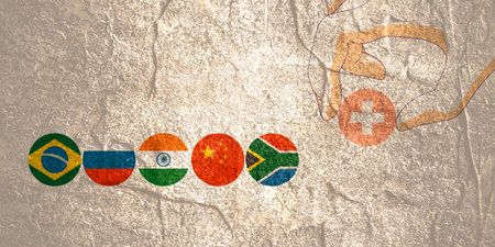BRICS is an association of five major emerging national economies.
