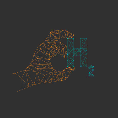 Energy and power concept. Modern brochure, report or cover design templateのイラスト素材