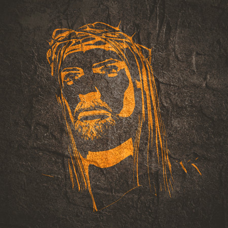Jesus Christ. Concept of religionの写真素材