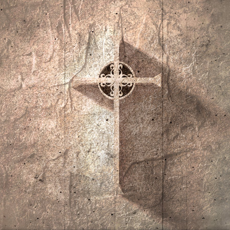 Christianity concept illustration.の写真素材