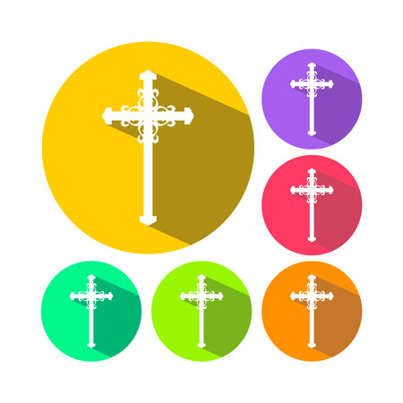 Christianity concept illustration.のイラスト素材