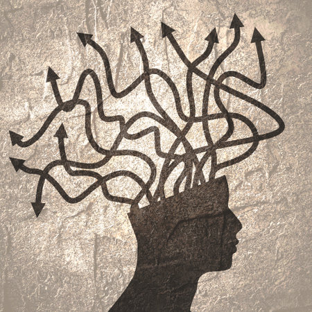 Choosing solution and scientific researchの写真素材