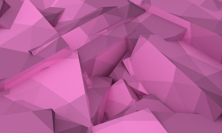 Cube shapes pattern. Abstract minimalistic scene with geometric forms. 3D rendering
