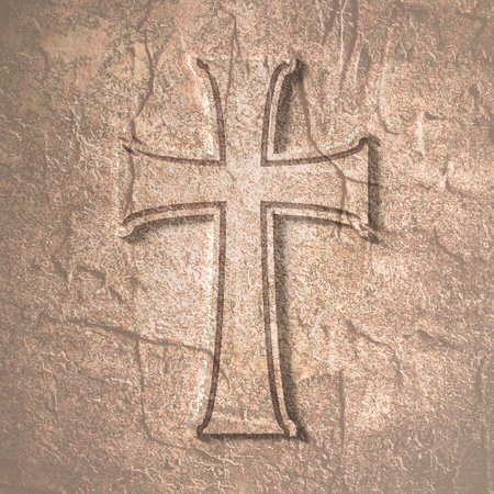 Christianity concept illustration.の写真素材