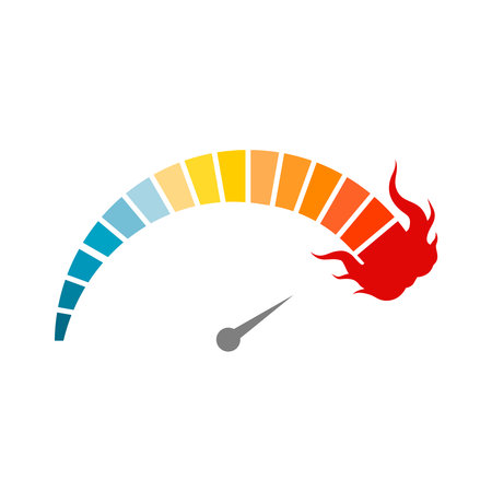 Measuring device concept.のイラスト素材