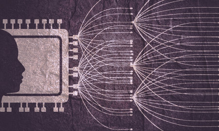 Artificial Intelligence concept.の写真素材