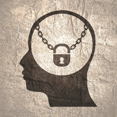 Memory, solution, and thinking concept.の写真素材