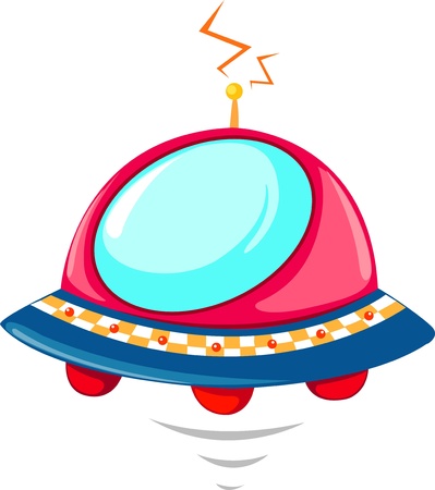 UFO vector のイラスト素材