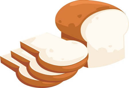 bread vector illustration のイラスト素材