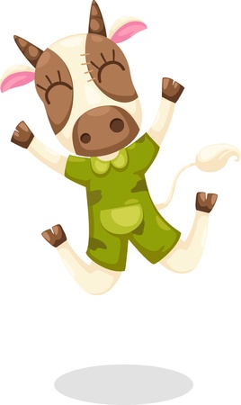 cow vector Illustration のイラスト素材