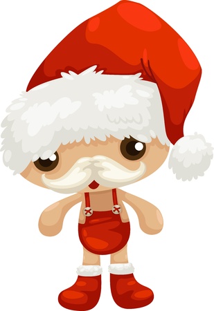 santa claus vector illustrationのイラスト素材