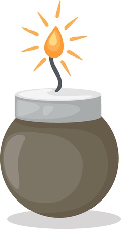 bomb icon vectorのイラスト素材