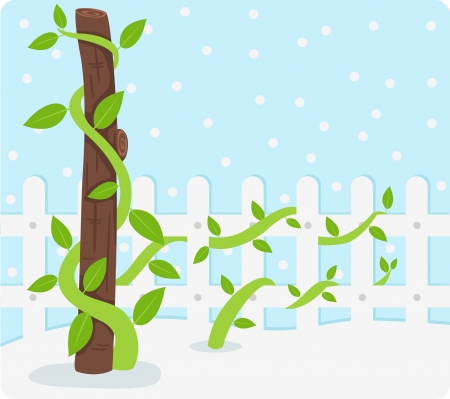 Tree Background illustrationのイラスト素材