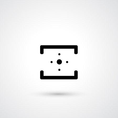 Camera symbol vectorのイラスト素材