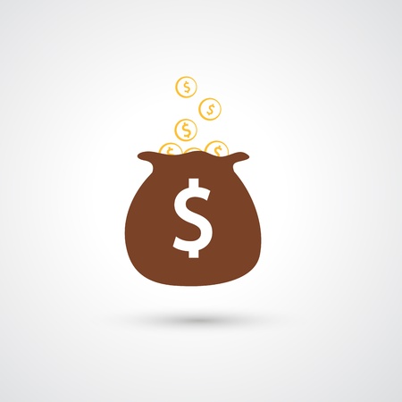 Moneybag icon のイラスト素材