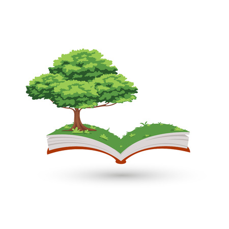 The tree bookのイラスト素材