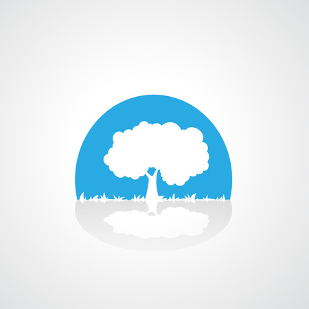 tree eco iconのイラスト素材