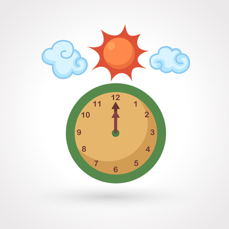 alarm clockのイラスト素材