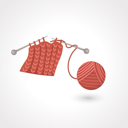 yarn ballのイラスト素材
