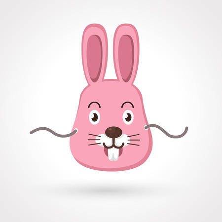 rabbit maskのイラスト素材