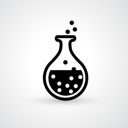 Test tube iconのイラスト素材