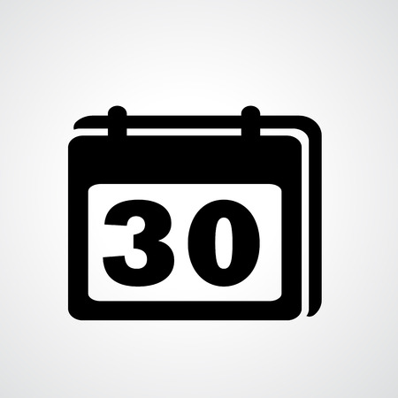 Illustration of calendar icon vectorのイラスト素材