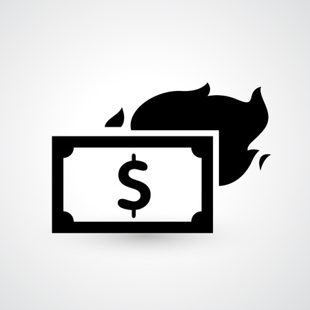 Illustration of dollar icon vectorのイラスト素材