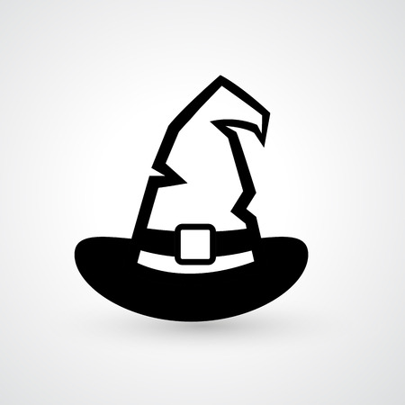 Illustration of witch hat icon vectorのイラスト素材