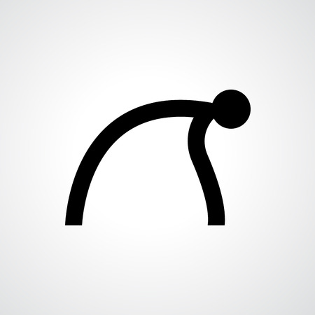 Illustration of santa claus hat icon vectorのイラスト素材