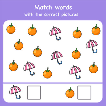 Counting educational.How many objects task. Educational worksheet for preschoolのイラスト素材