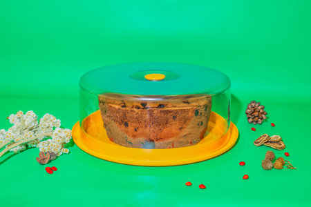 The Yellow Round Cake Container with Clear Lid is a stylish and practical storage solution for your...