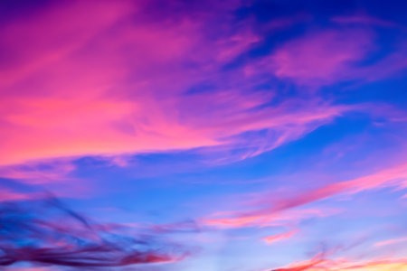 Enchanting Pastel Sky Background A Serene Canvas of Soft Huesの写真素材