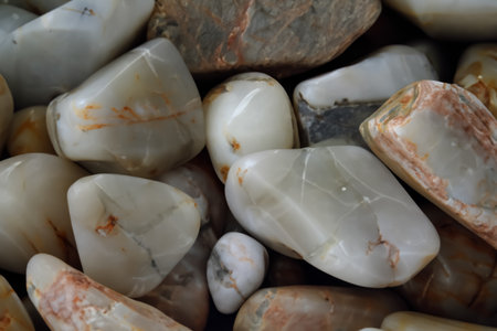 Beautiful Stone Macro Capturing the Sublime Textures of Natureの写真素材