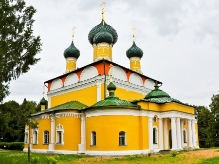 Transfiguration Cathedral - Uglich, Russiaの写真素材