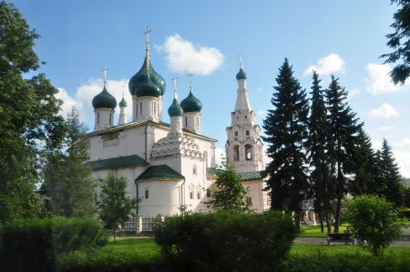 Church of Elijah The Prophet - Yaroslavl, Russiaの写真素材